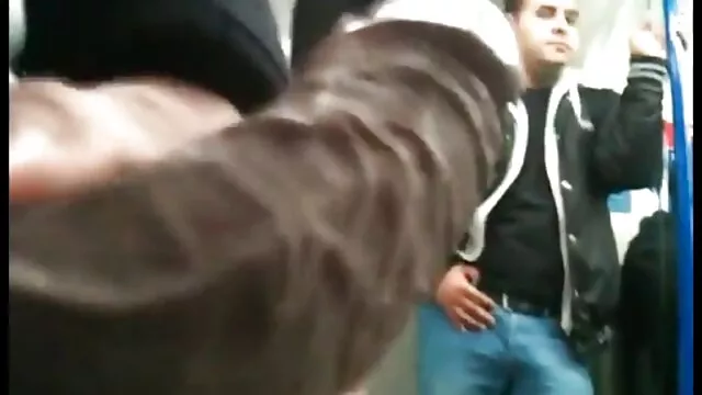 A couple of extreme on film francais anal the train tracks