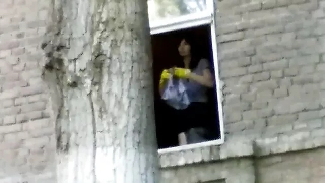 Busty young amateur has a hot striptease on camera film porno double anal