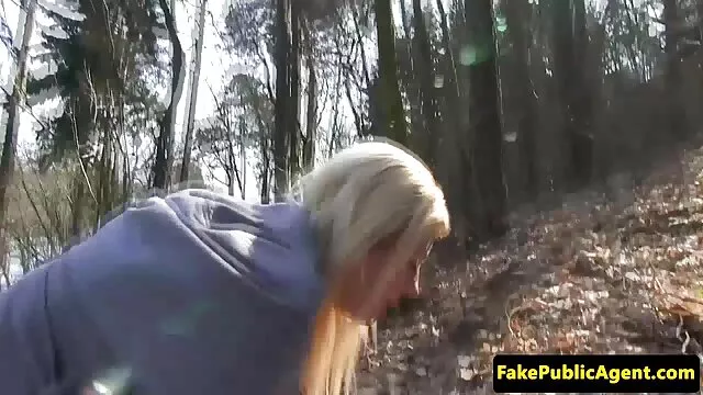 A mature blonde thought and agreed to fuck double anal film with a masseur