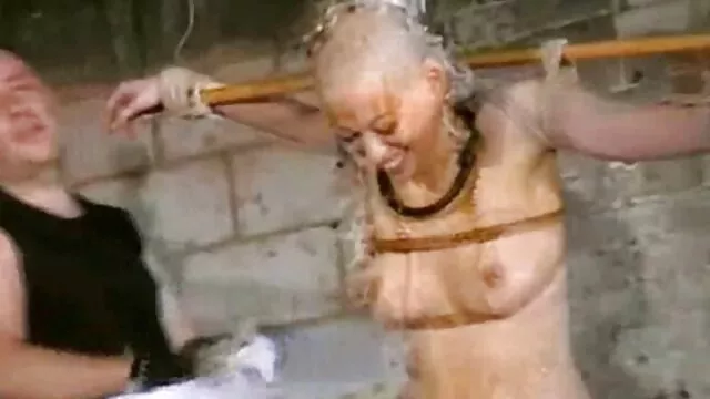 Masturbation first anal film in the form of violent vagina finger fucking