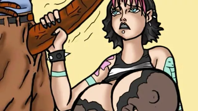 Phat ass ebony bitch ripped well with a film porno anl big cock